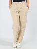 Pantalon beige chic droit ethnique pour homme