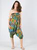 Pantalon sarouel 3 en 1 imprimé wax ethnique multicolore