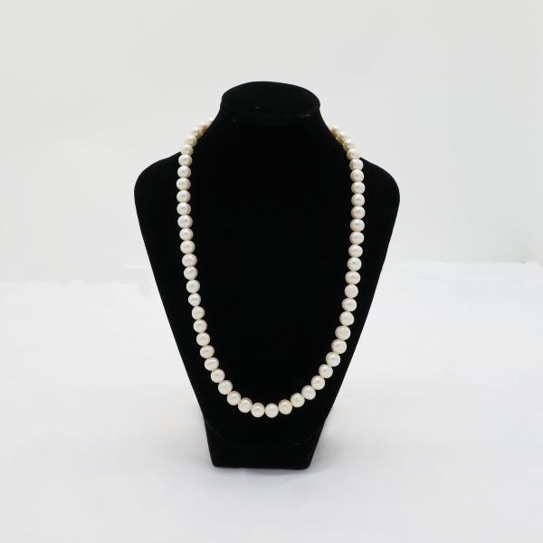 Collier shamanik perle blanche