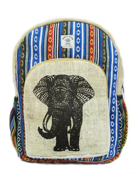 Grand sac à dos chanvre Himalayan - Elephant - Sac XL