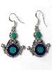 Boucles d'oreilles traditionnelles népalaises ethniques