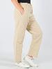 Pantalon beige chic droit ethnique pour homme