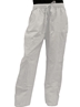 Pantalon blanc chic droit ethnique pour hommme