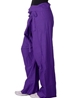 Pantalon yoga thaï violet avec pochette de transport