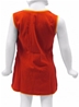 Robe rouge à broderie de tulipe