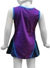 Robe courte violette emblème de paix