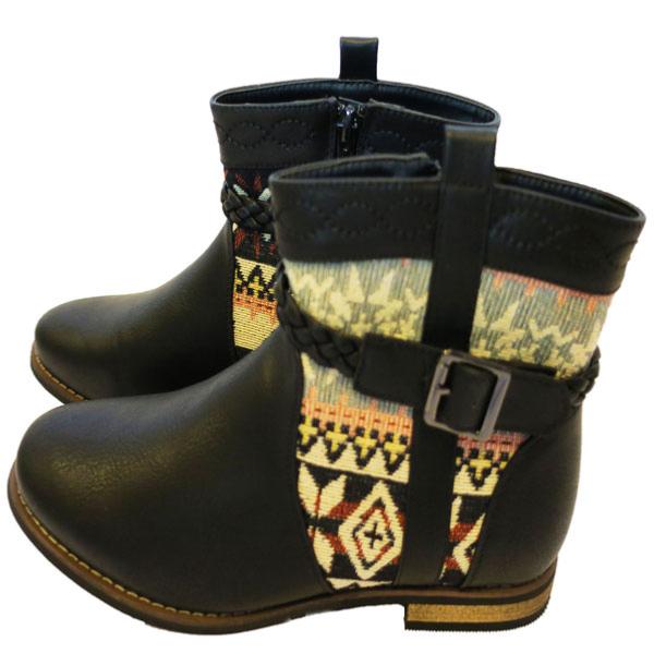 boots ethnique femme