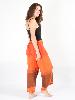 Pantalon bouffant portefeuille orange