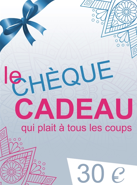 Chèque cadeau 30 euros