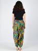 Pantalon sarouel 3 en 1 imprimé wax ethnique multicolore