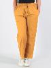 Pantalon droit ethnique chic jaune pour homme