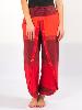 Pantalon bouffant portefeuille rouge