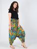 Pantalon sarouel 3 en 1 imprimé wax ethnique multicolore